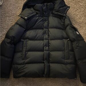 Moncler Black Vezere Down Jacket